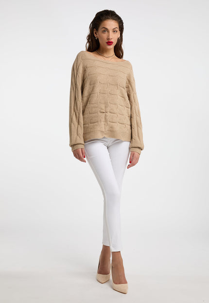 faina Damen Strickpullover