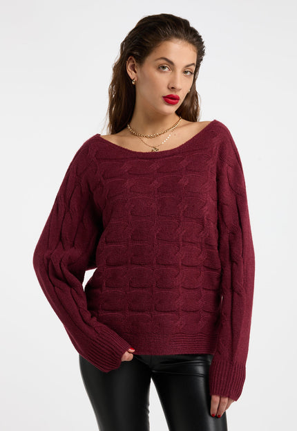 faina Damen Strickpullover