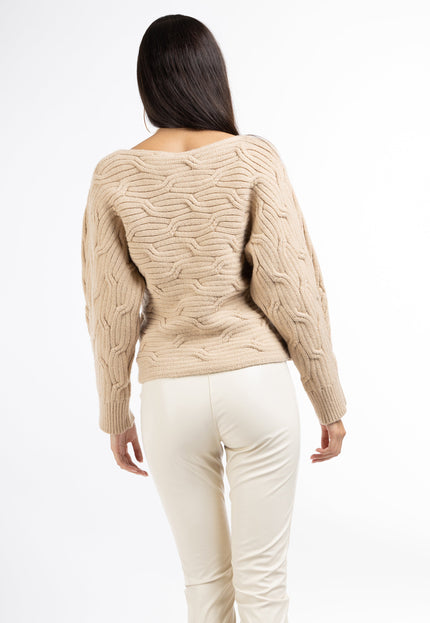 faina Damen Strickpullover