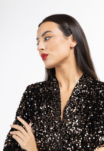 faina Women's Sequin Blazer