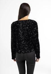 faina Damenjacke mit Pailletten