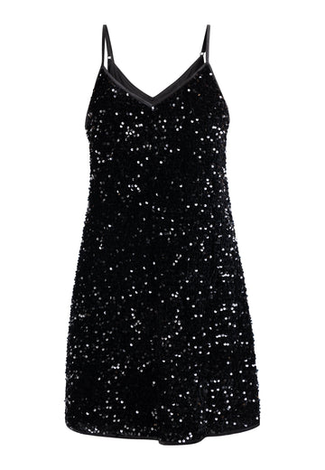 faina Damen Kleid mit Pailletten