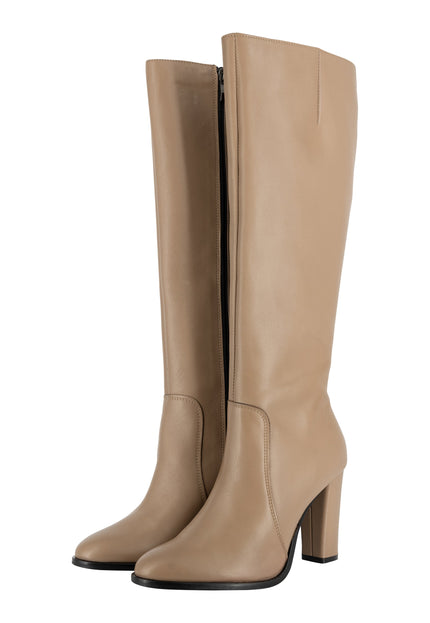 faina Damen Lederstiefel