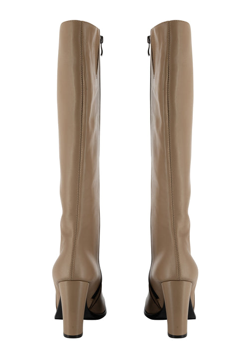 faina Damen Lederstiefel