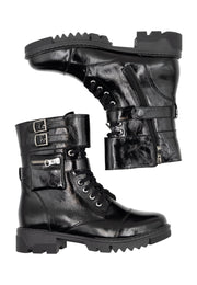 faina Damen Stiefeletten mit Schnallen