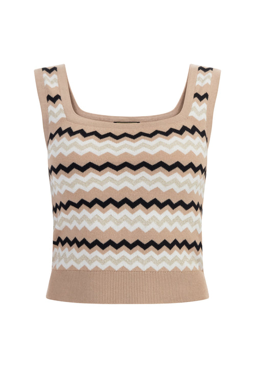 faina Damen Stricktanktop