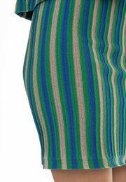 faina Damen Strick Minirock