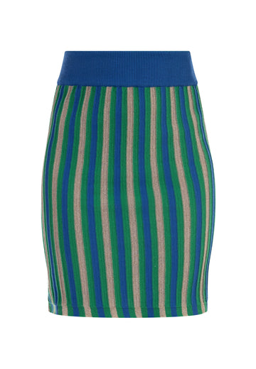 faina Damen Strick Minirock