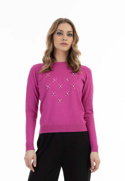 faina Damen Strickpullover