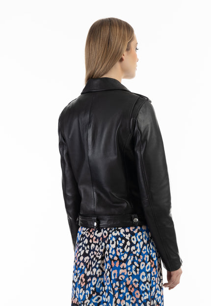 faina Women's Leather Jacket