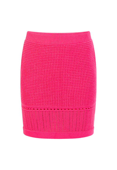 faina Damen Strick Minirock