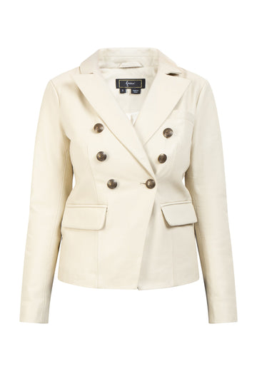 faina Damen Lederblazer