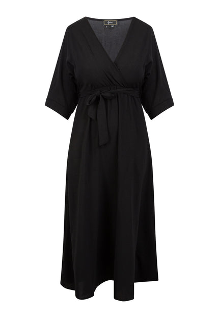 faina Damen Midi Kleid