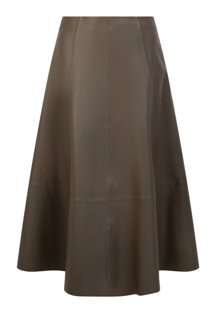 faina Women's Leather Skirt