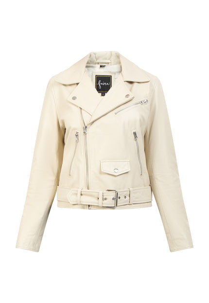 faina Damen Lederjacke