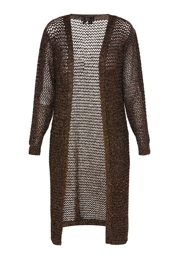 faina Women's Cardigan With Fancy Yarn