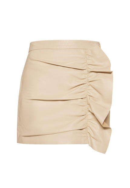 faina Women's Leather Skirt