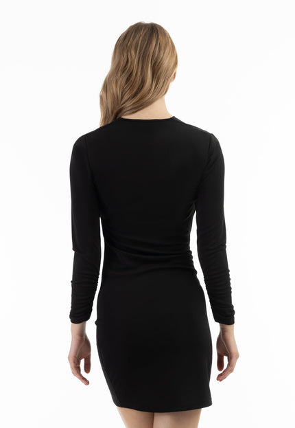 faina Damen Jersey Mini Kleid