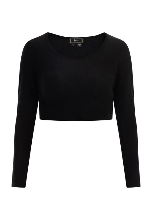 faina Women's Cropped Jersey Top