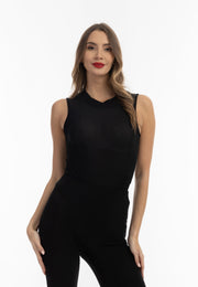 faina Damenbody im Glitzer-Look