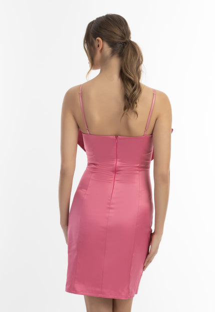 faina Damen Mini Slip Kleid