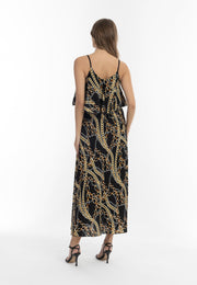 faina Women's Maxi Dress With All-Over Print