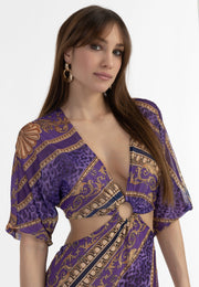 faina Women's Mini Dress With Cutouts