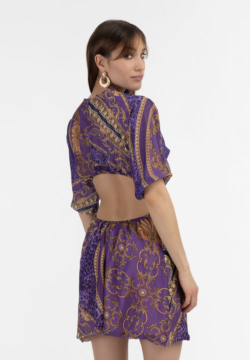 faina Women's Mini Dress With Cutouts