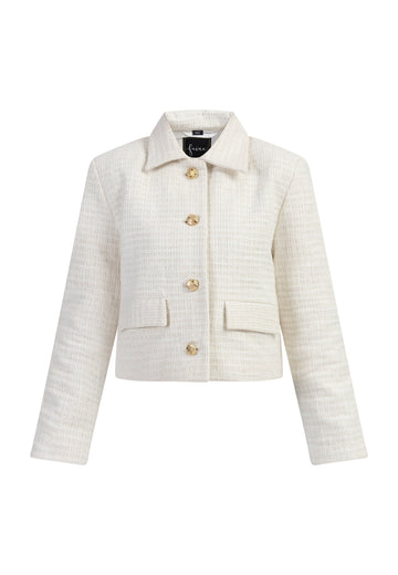 faina Damen Kurzblazerjacke