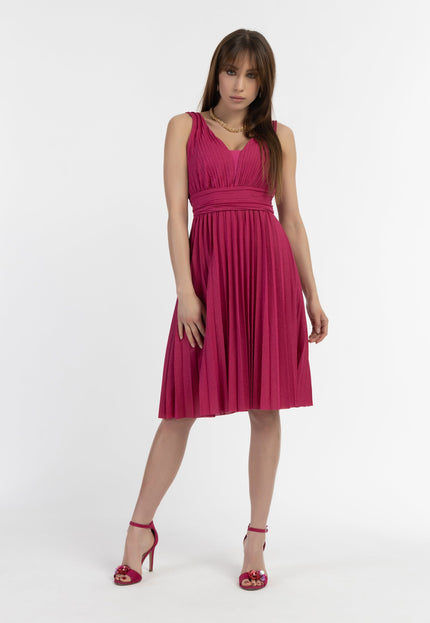 faina Damen Midi Kleid