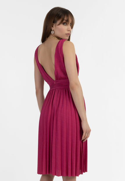 faina Damen Midi Kleid