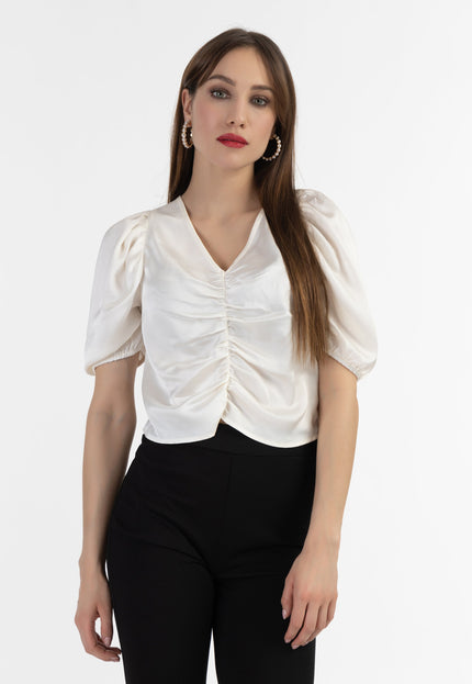 faina Damen Drapiertes Top