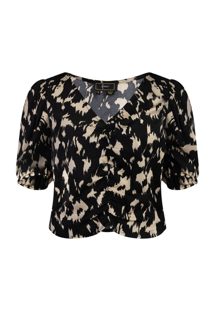 faina Damen Drapierte Bluse