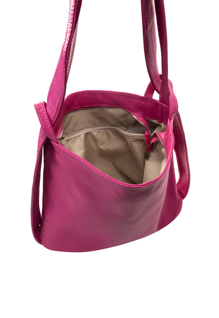 faina Damen Leder Schultertasche