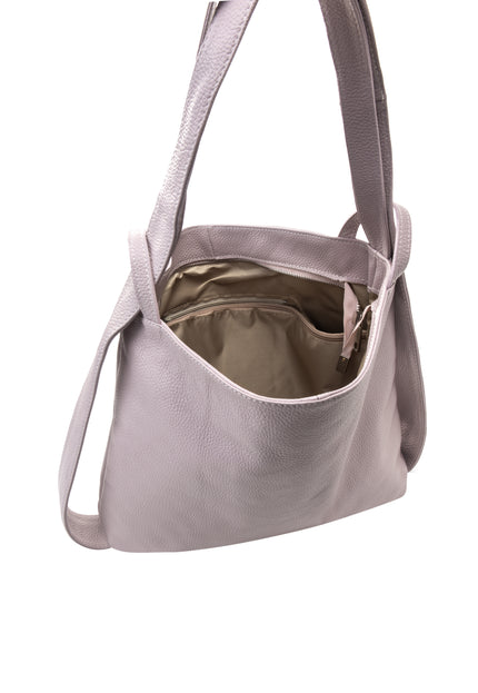 faina Damen Leder Schultertasche