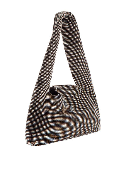 faina Damen Kristall Schultertasche