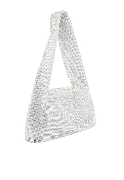 faina Damen Kristall Schultertasche