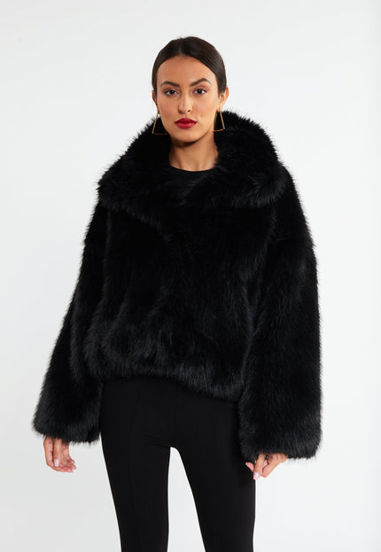 faina Women's Faux Fur Jacket