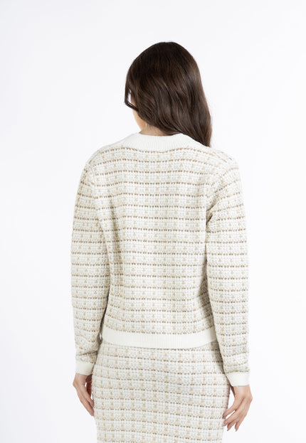 faina Women's Cardigan In A Boucl?© Look