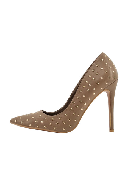 faina Damen Pumps mit Nieten