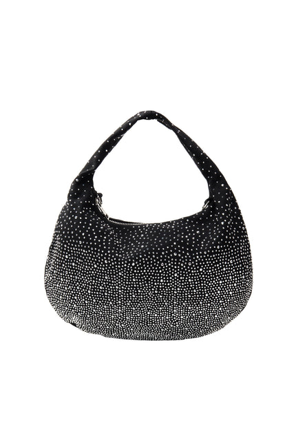 faina Women's Shoulder Bag With Rhinestones