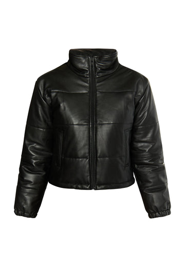 faina Damen Lederjacke