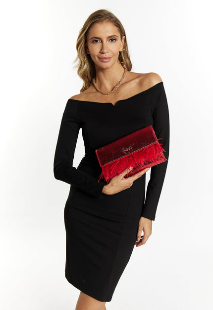 faina Damen Clutch/Abendtasche