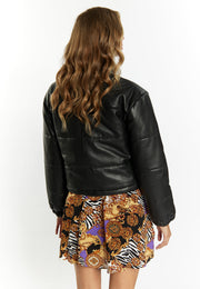 faina Damen Lederjacke