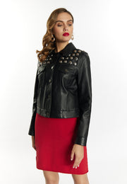 faina Damen Lederjacke