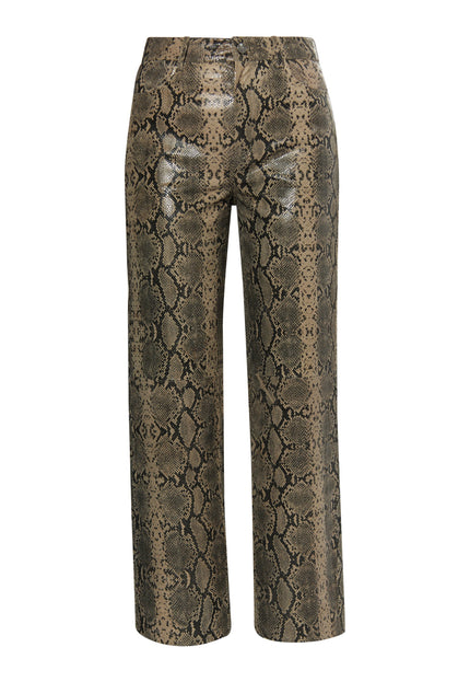 faina Women's Leather Pants