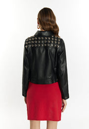 faina Damen Lederjacke