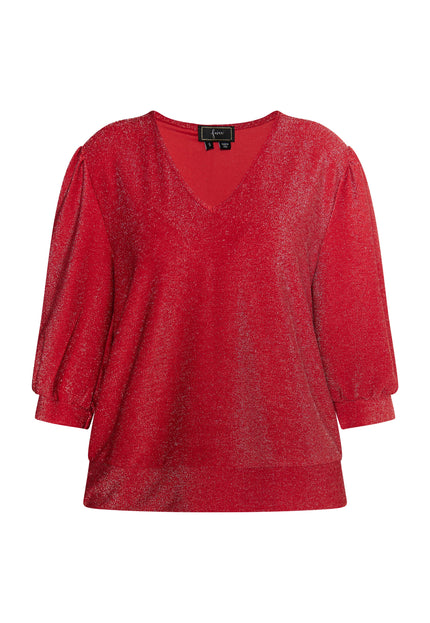 faina Damen Glitzer Shirt