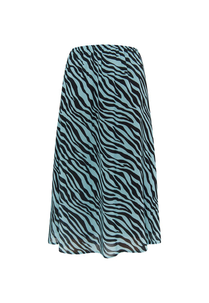 faina Damen Zebra-Print Rock