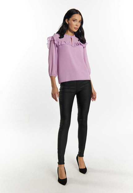 faina Women's Ruffle Blouse